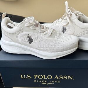 U.S. Polo Assn. Men's Cream Sneakers
